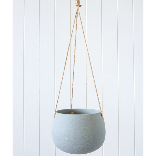 Cornelius Hanging Planter- Stone