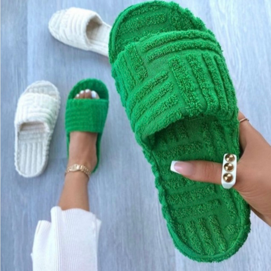 Cosy Terry Slides